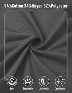 เสื้อกล้ามถักลำลองสำหรับผู้ชาย ผ้าเนื้อนุ่ม ระบายอากาศได้ดี ให้ความรู้สึกเย็นสบาย กระชับพอดีตัว สัมผัสนุ่มเบา ยืดหยุ่นได้ ใส่ได้ทุกวัน - Product Image 5