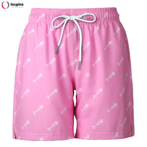 Trajes de Baño Cortos para Hombre, Diseño Sólido, Ecológicos, Transpirables, de Secado Rápido, con Cordón Ajustable y Bolsillo Personalizado - Product Image 2