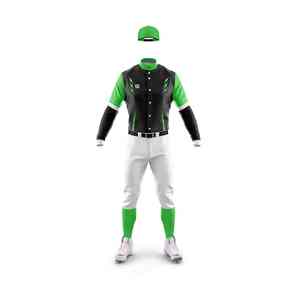 Conjunto de Jersey y Uniforme de Béisbol y Softbol Personalizable, Ropa Deportiva Transpirable Personalizada para Hombres, Mujeres, Jóvenes y Adultos - Product Image 2