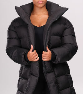 Chaqueta de Plumón de Diseñador en Oferta, Chaqueta de Burbuja Personalizada, Suave, para Exteriores, Talla Grande, para Mujer, Chaqueta de Plumón Cálida y Moderna para Invierno - Product Image 1