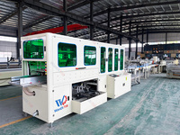 Machine de fabrication de rouleaux de papier toilette Wandi Wankedi 3000 personnalisée en usine, ligne de rembobinage de papier toilette gaufré pour petits rouleaux de cuisine