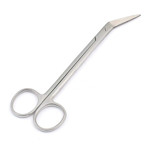 Top Of Productipn Kelly Tijeras angulares Dental Quirúrgico Artesanía médica Hobby Acero inoxidable Ventas calientes CE ISO Aprobado - Product Image 1