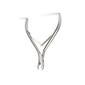 Pince à cuticules professionnelle, manche plaqué or, acier inoxydable, taille personnalisée, salon de beauté, manucure et pédicure, pince à cuticules - Product Image 3