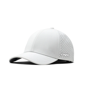 Casquette de golf imperméable en tissu polyester à 6 panneaux avec impression bouffante brodée en 3D avec logo personnalisé pour casquette de baseball et corde de golf en gros - Product Image 1