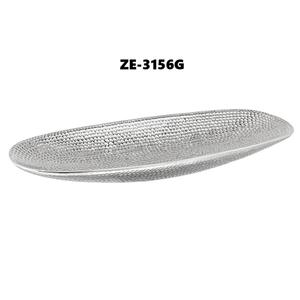 Cuenco Metálico de Lujo Hecho a Mano, Estilo Americano, Ecológico, Pieza Decorativa Premium de Diseño, Regalo Corporativo, Decoración Segura y Plateada - Product Image 2