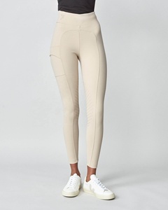 Pantalones de equitación de lujo para mujer, de alta calidad, nuevo diseño, 4 colores, nailon, asiento completo, estampado de silicona, pantalones de montar para mujer - Product Image 2