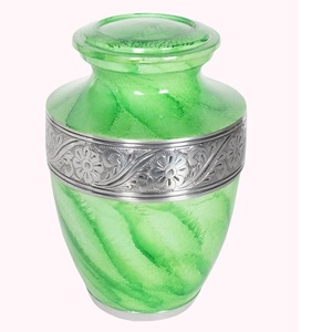 Personalized Aluminium Cremation Urn for Human Ashes Adult Size Aluminum Urn for Ashes Custom Engraved <b>Memorial</b> Urn - Product Image 4