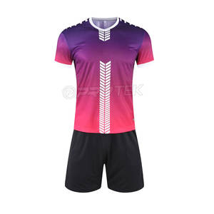 Ropa deportiva de fútbol de diseño personalizado conjuntos en diferentes colores para equipos uniformes de impresión por sublimación - Product Image 3