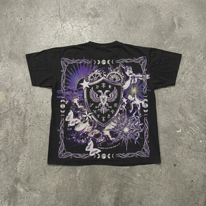 T-shirt in Cotone Premium 300gsm da Uomo, Casual, Stampa DTG, Streetwear, Moda, Polo, Magliette Spesse di Alta Qualità, Vendita all'Ingrosso - Product Image 1