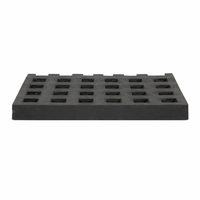 Coussin anti-vibration en caoutchouc industriel haute densité pour système de refroidissement liquide CDU, avec amortissement élevé