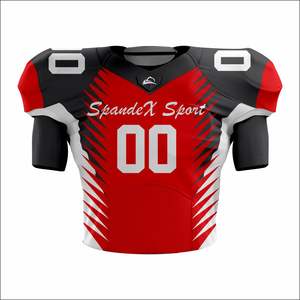 Conjunto de Jersey de Uniforme de Fútbol Americano Juvenil de Poliéster Unisex Suministro Directo de Fábrica Multi-Colorido Verano Impreso Mangas Cortas - Product Image 6