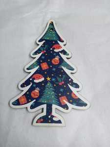 แผ่นงาช้างเพลงประดับต้นคริสต์มาสเครื่องประดับรู้สึกปักสำหรับตู้ซุ้มสำหรับตกแต่งคริสต์มาส - Product Image 3