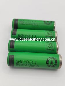 Queenbatterie US14500VR2 3.6V 3.7V QB AA <span class=keywords><strong>14500</strong></span> 680mAh batterie <span class=keywords><strong>liion</strong></span> pour télécommande jouets/lecteurs audio portables pointeurs laser - Product Image 6