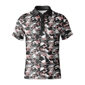 Camiseta de Golf Antiarrugas para Hombre, Jersey Sólido, Poliéster y Spandex, Ropa Deportiva de Alto Rendimiento, Venta al Por Mayor en Vietnam - Product Image 3