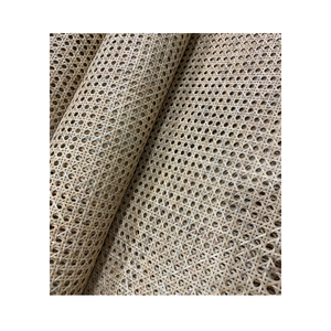 1/2 malla abierta hexágono mimbre caña de mimbre Material de cincha caña cuadrada cinta de ratán rollo tejido hoja de ratán para hacer sillas - Product Image 1