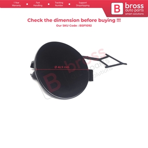 Cubierta de Gancho de Remolque para Parachoques Trasero BSP1092 5GG807441 para Golf MK7 2013-2016 Pre-Facelift - Product Image 6