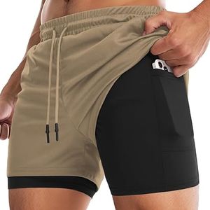 Short de fitness sur mesure pour hommes avec short de fitness multi-poches respirant et à séchage rapide - Product Image 6