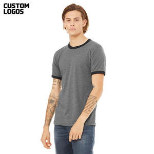 Camiseta de cuello redondo de manga corta para adultos, camiseta suave y cómoda de ajuste relajado - Product Image 4