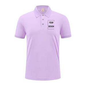 2025 été casual Polo Shirt Logo personnalisé imprimé texte image marque broderie conception personnelle respirant hommes chemises - Product Image 3