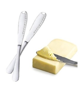 Couteau à beurre et épandeur en acier inoxydable pour table ou dîner Trancheuse à beurre élégante - Product Image 6