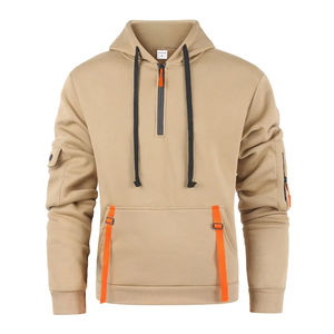 Sudadera con capucha de forro polar de ajuste cómodo en color liso, OEM compatible con diseños personalizados, adecuada para climas fríos y ropa informal. - Product Image 4