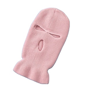 Custom Design Embroidery Logo Striped Breathable Waterproof Unisex Adjustable Adult Balaclava 100% Polyester Sports Fishing - Product Image 1