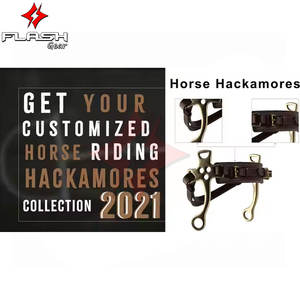 Weaver Browband personnalisé Hackamore Bride Bit Rembourrage souple En Acier Inoxydable Hackamore Culotte Allemand Argent Bit - Product Image 4