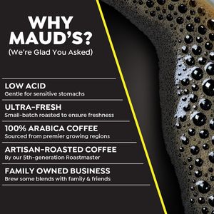 Cápsulas de Café Descafeinado Maud's World's Strongest, 18 Unidades, Café Tostado Oscuro Descafeinado en Cápsulas Individuales – Café 100% Arábica - Product Image 5