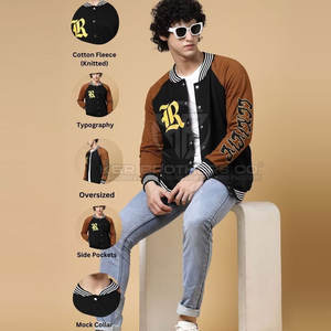 Veste d'université pour hommes veste Letterman de style baseball classique pour Streetwear veste d'université pour hommes élégante et décontractée et sportive à la mode - Product Image 1