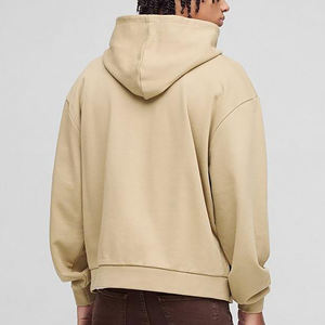 Sweat-shirt unisexe surdimensionné en molleton épais 100 % coton de haute qualité, écologique, sans cordon, personnalisable avec logo, grandes tailles - Product Image 6