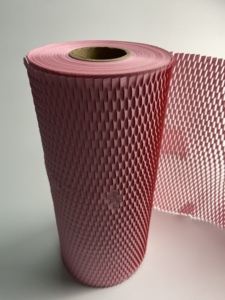 <strong>Pink</strong> Packaging Paper Honeycomb Cushioning Roll Perforated-Packing Recycled Cushion Wrapping Roll Eco Friendly Moving Green <strong>Wrap</strong> - Product Image 4