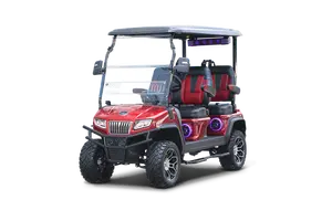 Carritos de Golf Eléctricos de Lujo Ultra Confortables, 2/4/6/8 Plazas, Sistema de Conducción Silencioso, Paquete LED, Alcance de 36 Hoyos, 60-100 KM, para Hoteles y Villas - Product Image 3