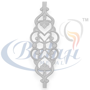 Reja Decorativa para Balcón, Estilo Moderno, de Hierro Fundido, sin Marco, Resistente al Óxido, para Uso Doméstico, B2B, MOQ Bajo, 5 Años, Balaji Metals - Product Image 1