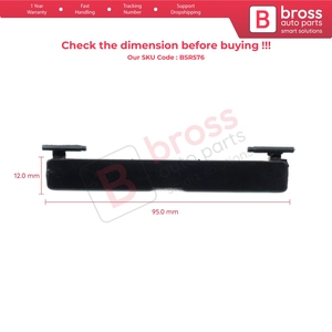 ฝาครอบช่องใส่แร็คหลังคา BSR576 ขนาด 95*12 มม. สำหรับรถยนต์ C Class W205 S205 C205 ปี 2013-2023 รุ่น 2057504100 2057504200 - Product Image 6