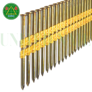 3 ''x .131 (3,3mm x 76mm) Clavos de tira de acero Cabeza de vástago suave Estilo a cuadros El mejor precio para proyectos de enmarcado de construcción - Product Image 3