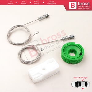 BWR5240 Kit de réparation de lève-vitre arrière gauche ou droit pour classe CLK W208 C208 A208 1997-2003 CLK55 AMG CLK320 CLK430 - Product Image 3