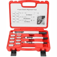 Outils d'alignement universels robustes pour plaques d'embrayage métriques, 11 pièces, avec 3 broches, pour voitures, camions légers et SUV