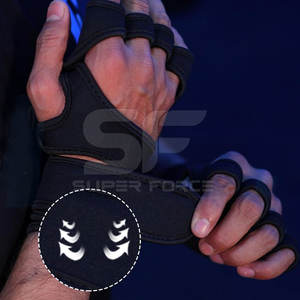 Strong Neoprene <b>Weight</b> Lifting <b>Gloves</b> with Ventilated Back for Gym Training Neoprene <b>Weight</b> Lifting <b>Gloves</b> - Product Image 6