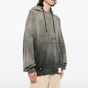 Sudaderas Extra Grandes Personalizadas con Lavado Ácido y Estilo Vintage para Hombre, Sudaderas con Capucha para Hombre - Product Image 2