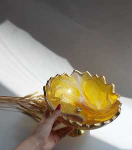 Ensemble de bols décoratifs en résine époxy pour table à manger et accent de salon, fabrication artisanale de qualité supérieure - Product Image 2