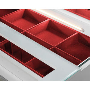 Juego de dormitorio de lujo turco Boss Grey con armario deslizante tapizado y cama con almacenamiento flexible al por mayor - Product Image 5