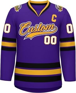 Maillots de hockey sur glace à sublimation personnalisés pour les équipes | Services OEM ODM | Fabriqué en polyester durable et léger - Product Image 4