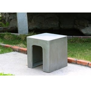 Taburete moderno de hormigón ligero para uso en exteriores con alta calidad y buen material impermeable - Product Image 2