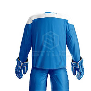 Uniforme profesional de hockey sobre hielo para hombres, uniforme deportivo de hockey sobre hielo de doble cara, uniforme de hockey sobre hielo personalizado - Product Image 5