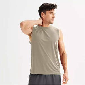 เสื้อกล้ามผ้าคอตตอนคอมบ์ใส่ได้ทั้งชายและหญิงเสื้อกล้ามไม่มีแท็ก - Product Image 1