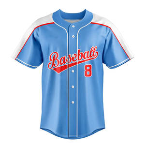 Vente flash : uniforme de baseball pour hommes, design tendance, achat de qualité supérieure, 100% polyester, uniforme de baseball sur mesure - Product Image 5
