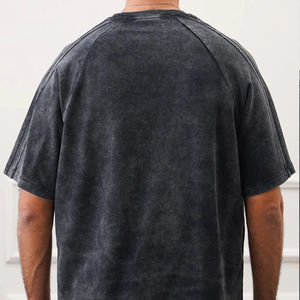 Camisetas de 230 g, Lavado Ácido, Bordado Personalizado, DTG, Lisas, Extra Grandes, 100% Algodón, Camisetas Blancas - Product Image 3