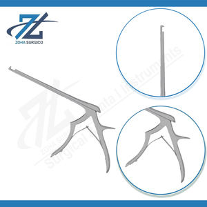 Rongeurs Kerrison Manuales de Acero Inoxidable de Alta Calidad, Desmontables, Corte Descendente de 90°, 180 (L) x 1 mm (W), Instrumentos Quirúrgicos - Product Image 3