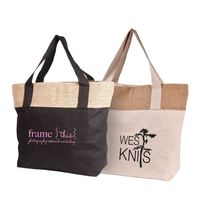 Sac en jute blanc Sacs à provisions en jute naturel élégants et réutilisables de qualité supérieure pour un usage quotidien