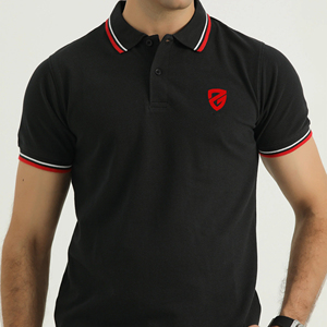 Meilleures ventes pour hommes pour polos 100% coton avec manches courtes anti-rides motif d'impression de tissu de toile personnalisable - Product Image 3